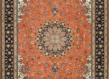 Isfahan Peach Black